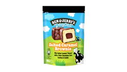 Ben&jerry's Salted Caramel Brownie Peaces Glass Fp 160ml