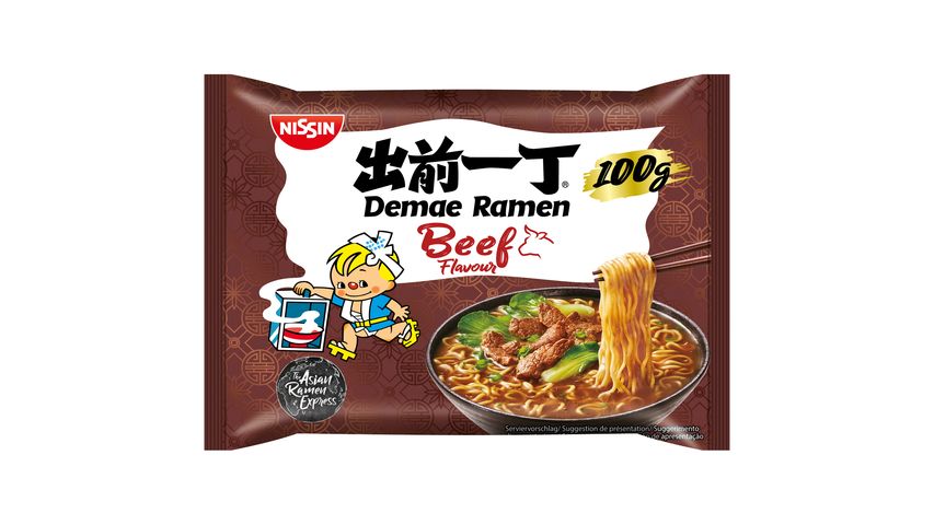 Nissin Demae Ramen Biffsmak 100g