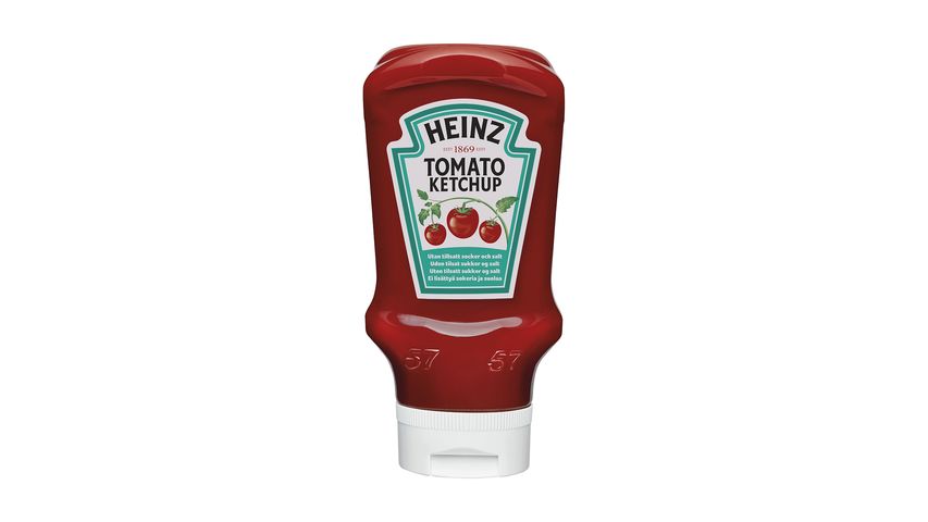 Heinz Ketchup Without Added Sugar & Salt 400ml