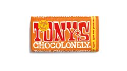 Tony'S Chocolonely Milk Chocolate Caramel Sea Salt 180g