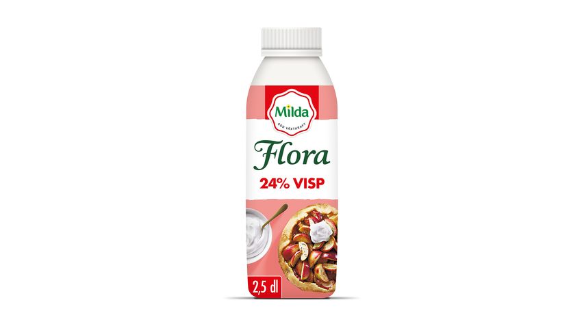 Flora Visp Låglaktos 24% 2,5dl 