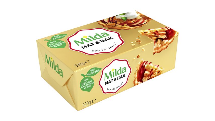 Milda Margarin Mat & Bak 500g