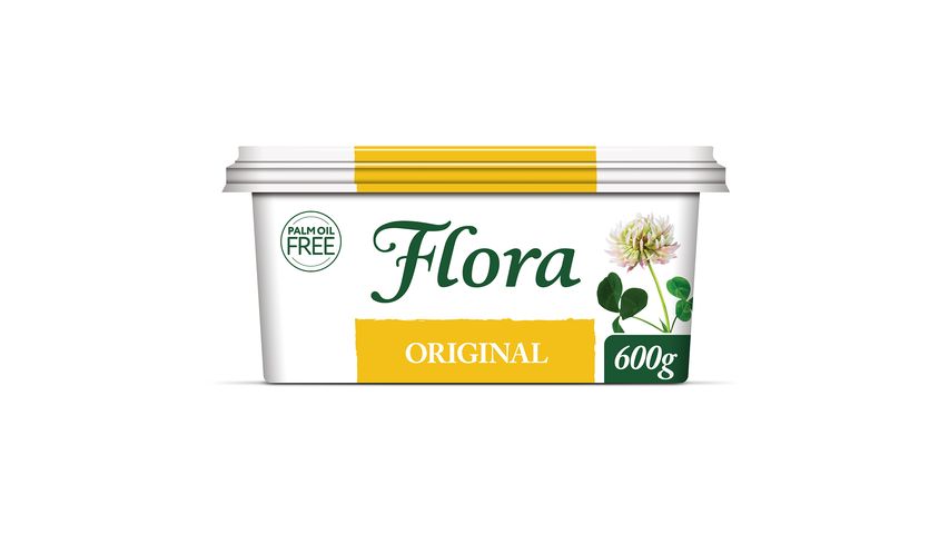 Flora Margarin Växtbaserat Normalsaltat 600g