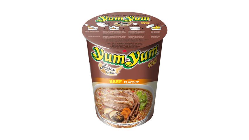 Yum Yum Noodles Beef Flavor Cup 70g