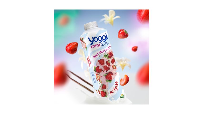 Yoggi Mini Yoghurt Strawberry 1000g