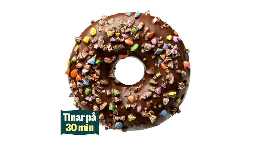 Bageri La Lorraine Donut Crushed Candy Dark Chocolate 56g