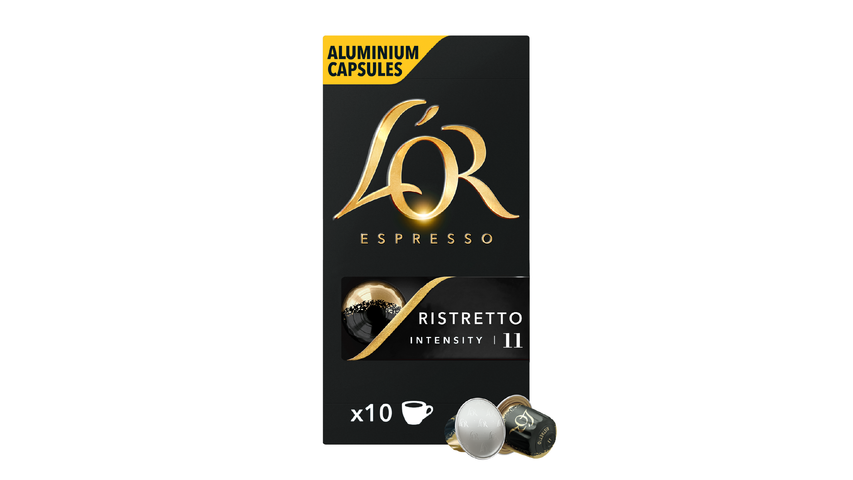 L'or espresso ristretto capsules x10 52g