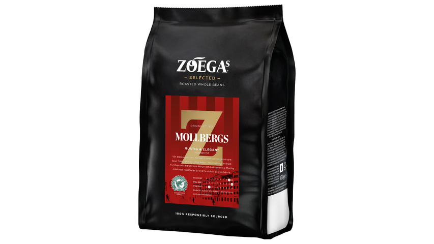 Zoégas Mollbergs Blend Whole Beans 450g