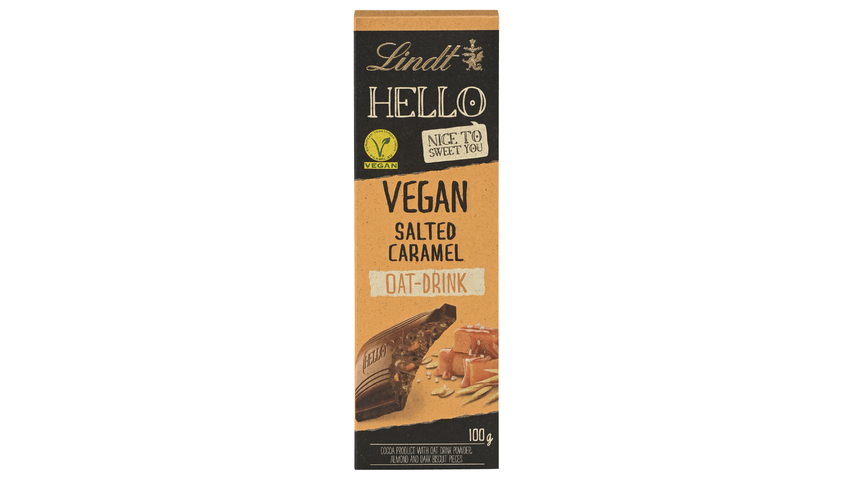 Lindt Hello Vegan Salted Caramel 100g