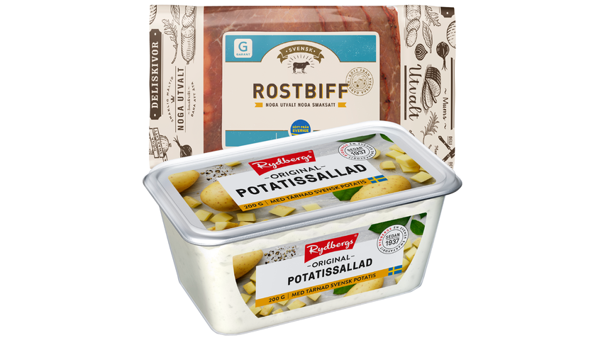 Rostbiff & Potatissallad