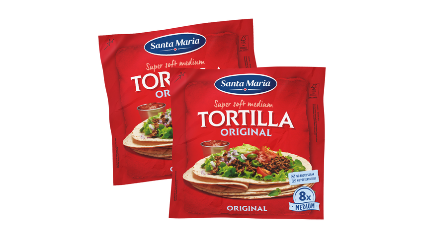 Santa Maria tortilla 6p 2 st.