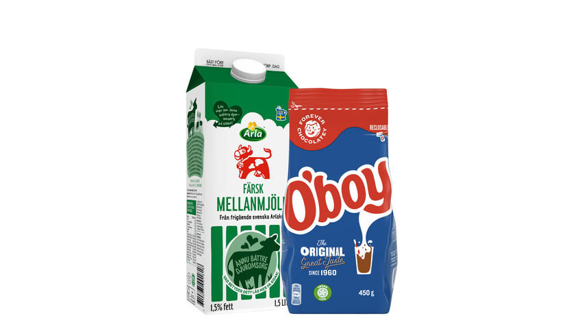 O'boy + Arla Mjölk