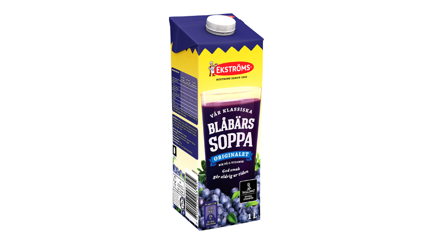 Ekströms Blueberry Soup Original 1l