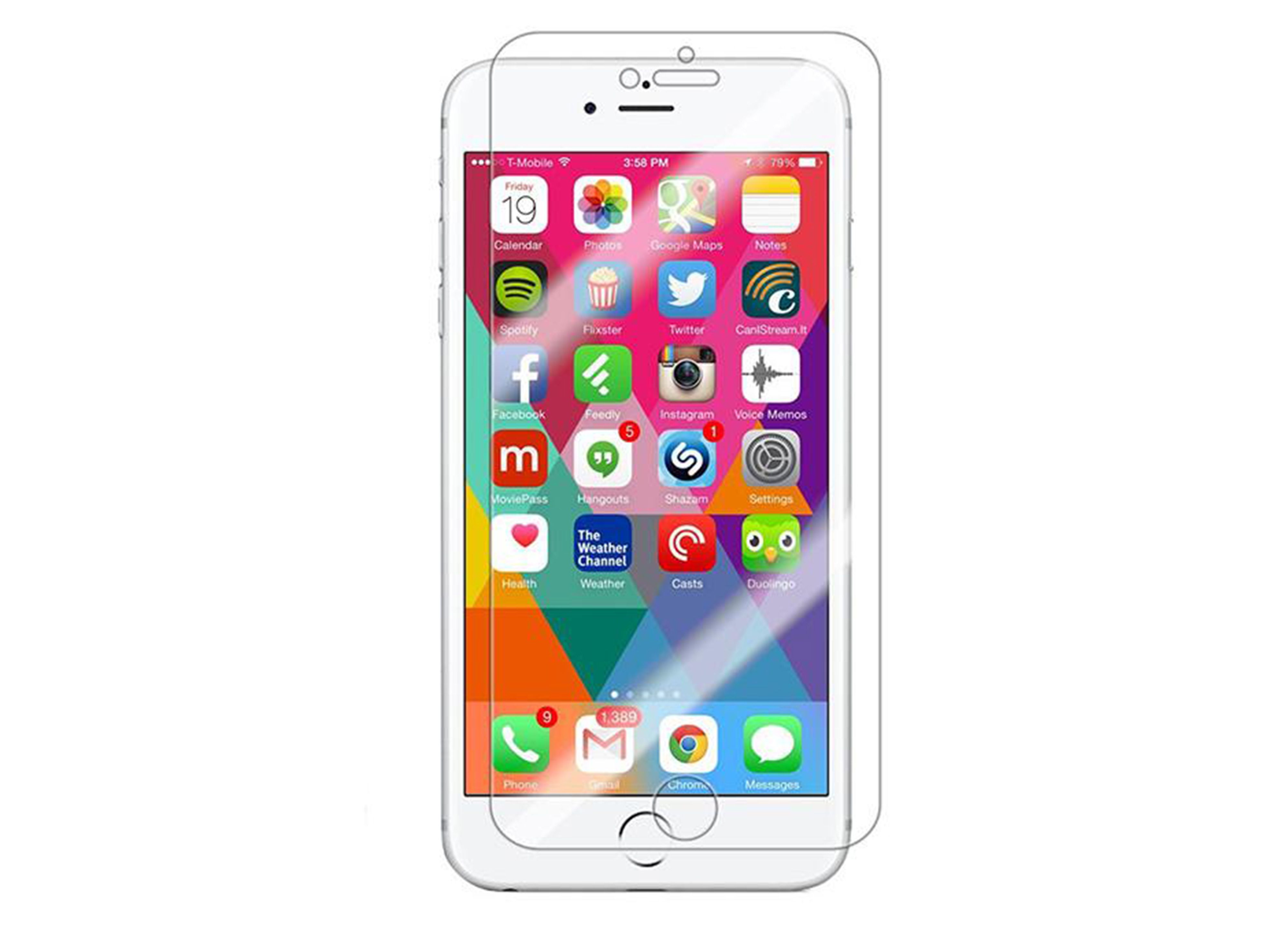 Стъклен протектор за дисплей MBX закалено стъкло - iPhone 7, 8 Plus