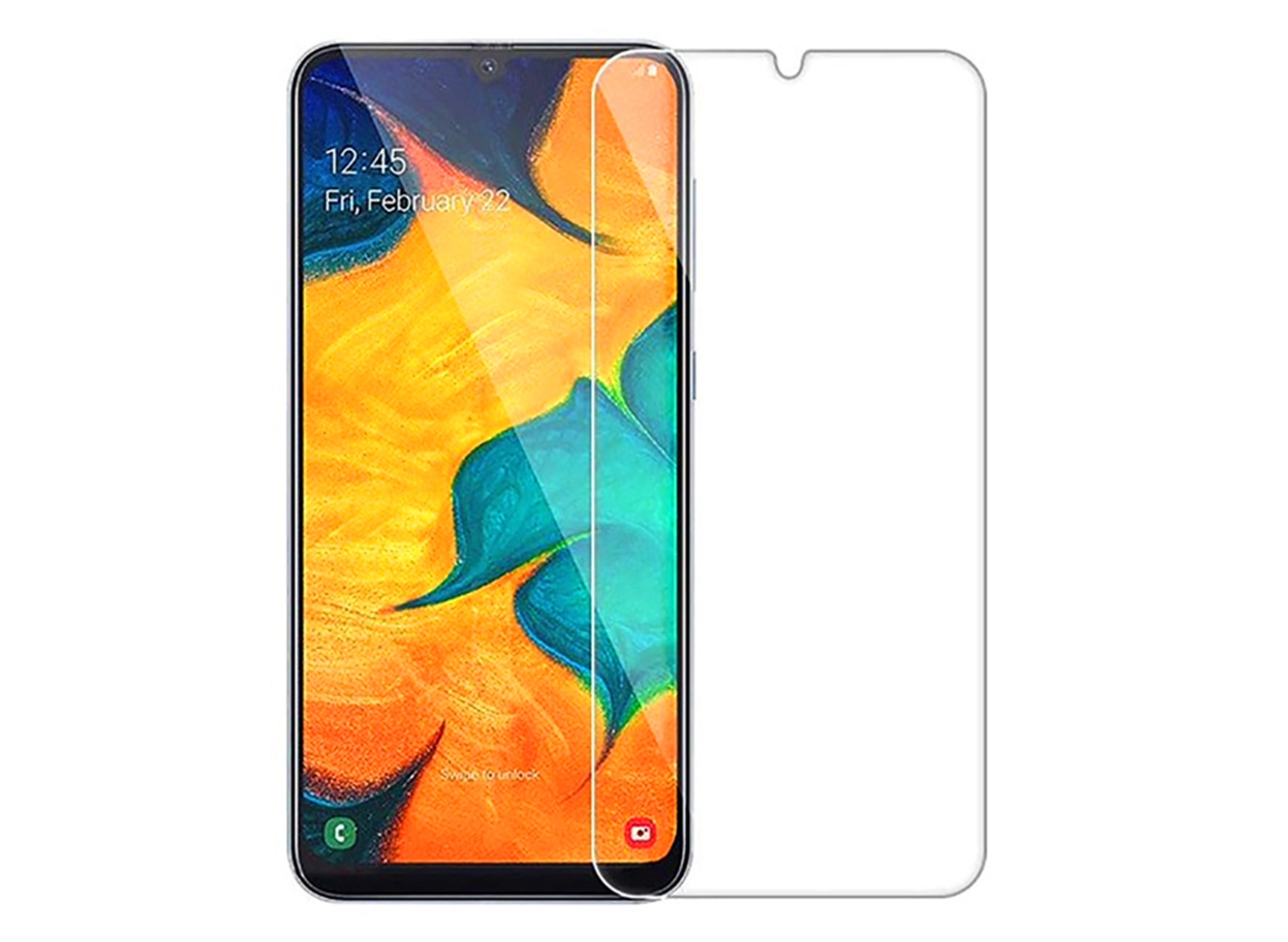 Стъклен протектор за дисплей MBX закалено стъкло - Samsung A405F Galaxy A40, Прозрачен - 14257