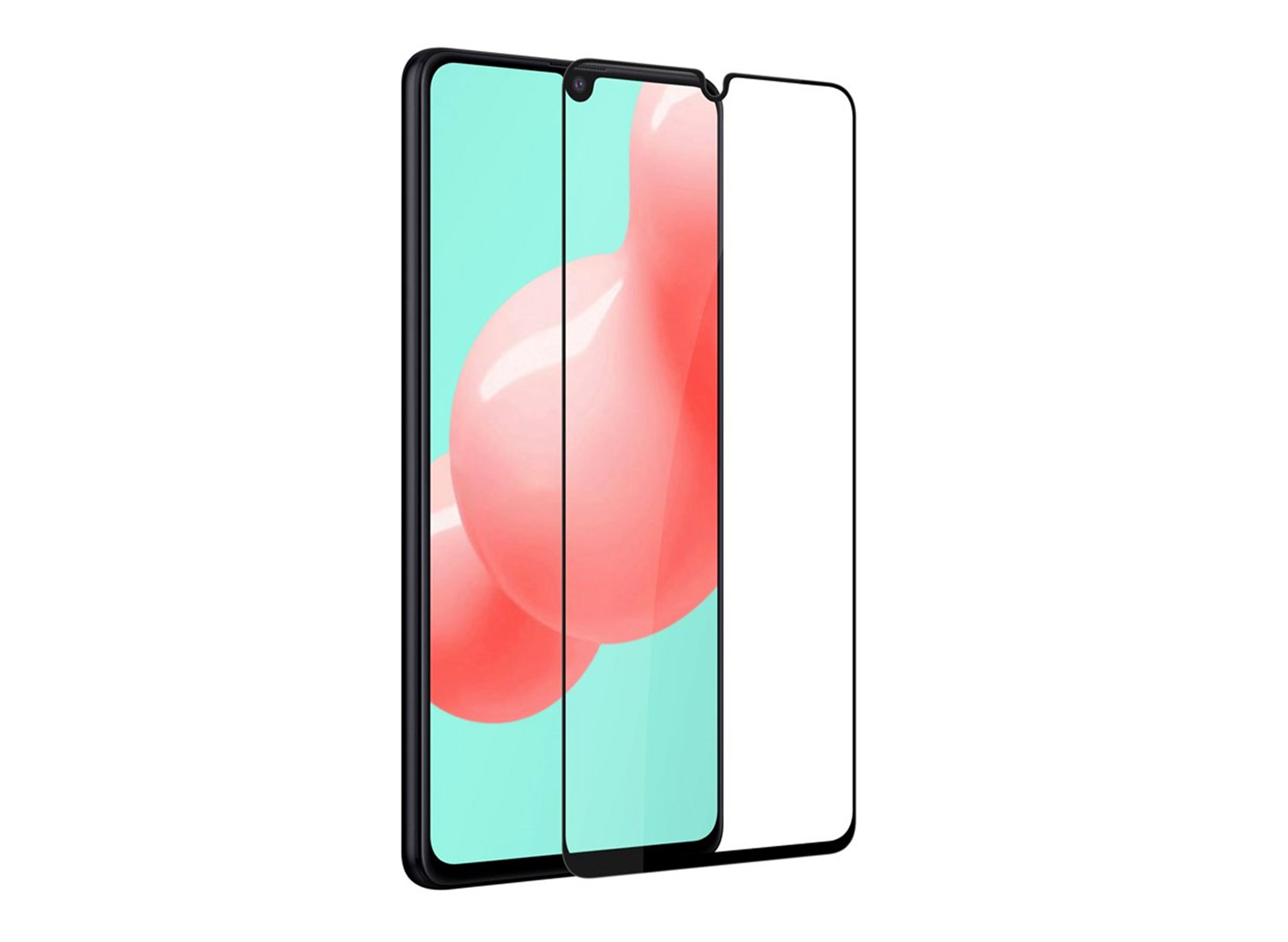 Стъклен протектор MBX 5D Full - Samsung A415F Galaxy A41, черен