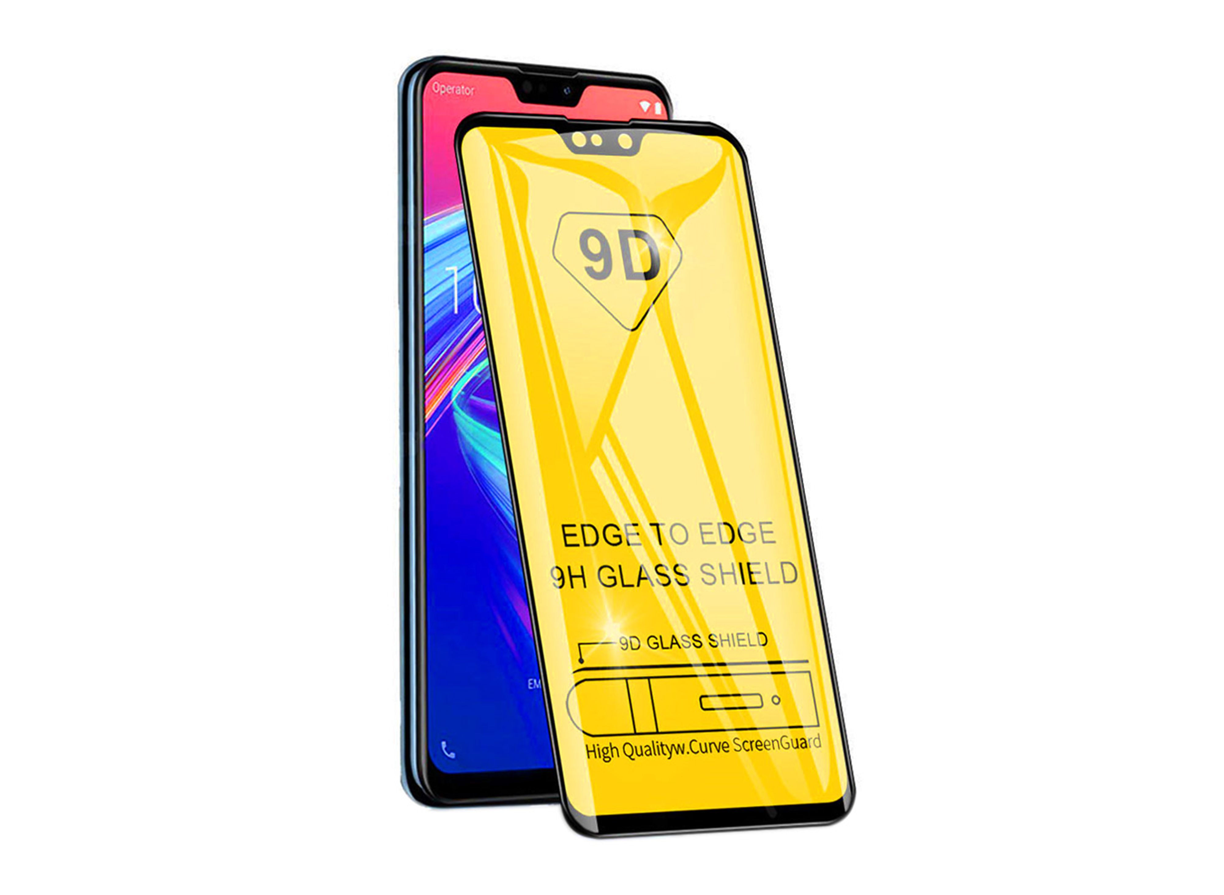 Стъклен протектор MBX 9D Full Glue Flat - Samsung A202F Galaxy A20e