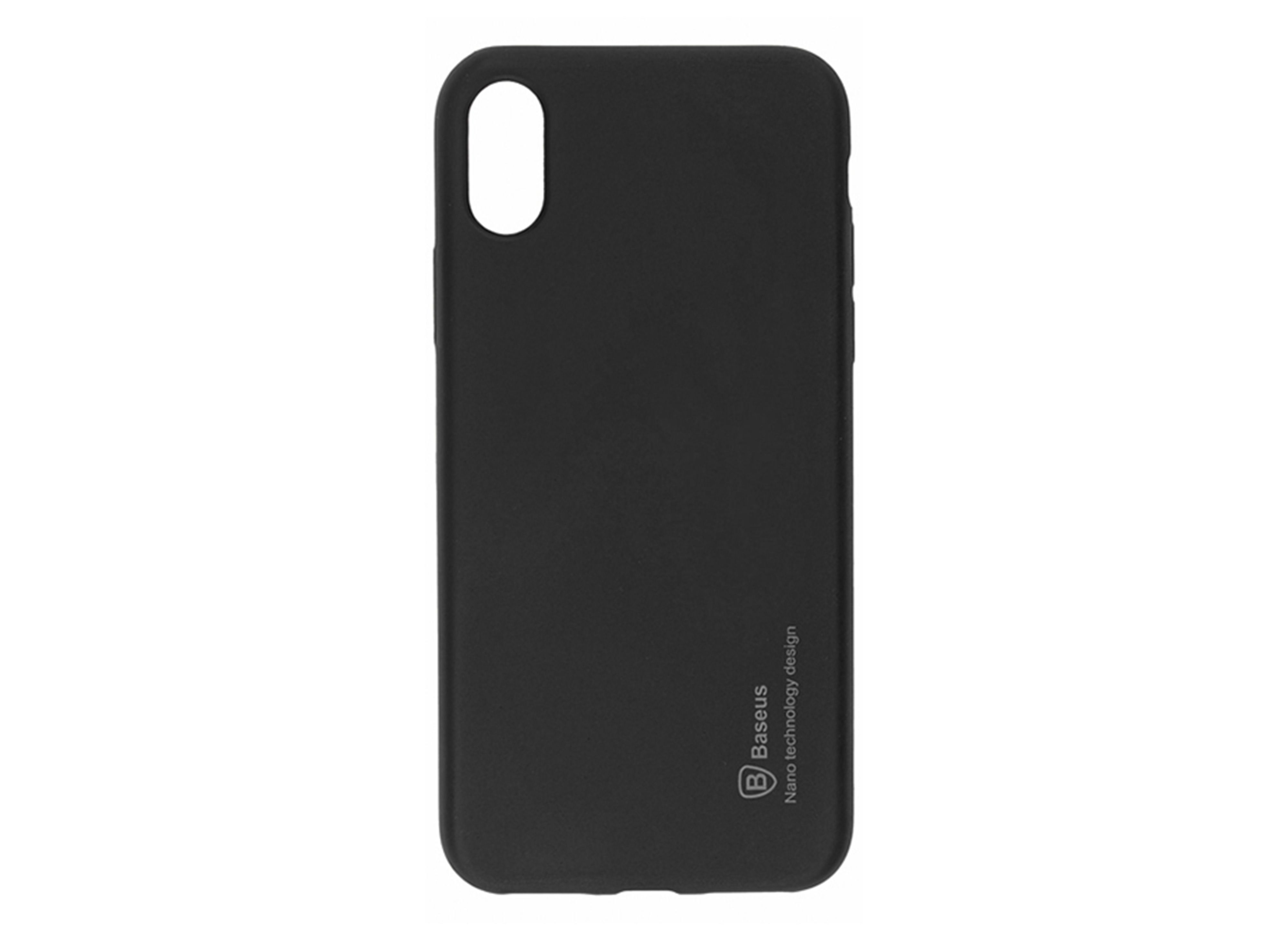 Силиконов калъф гръб кейс Baseus Design - Huawei P20 Lite, Черен