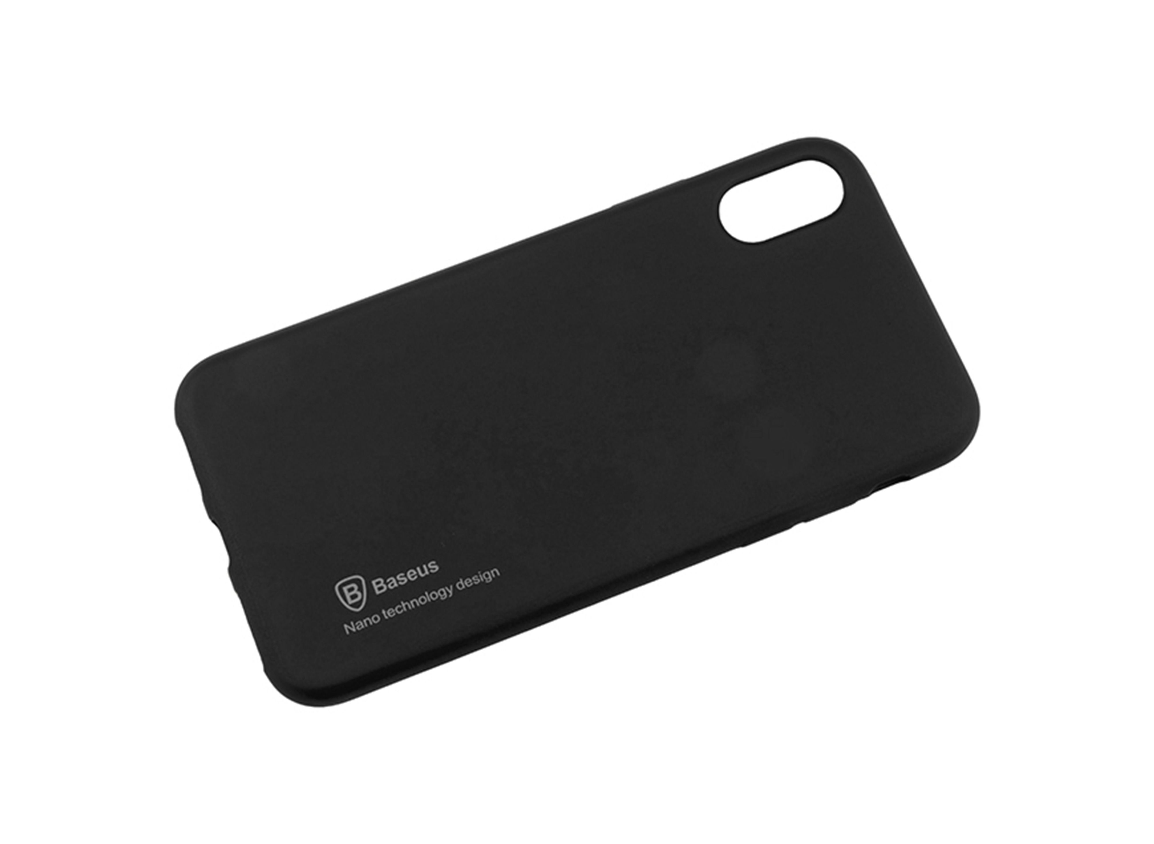 Силиконов калъф гръб кейс Baseus Design - iPhone 6, 6s, Черен