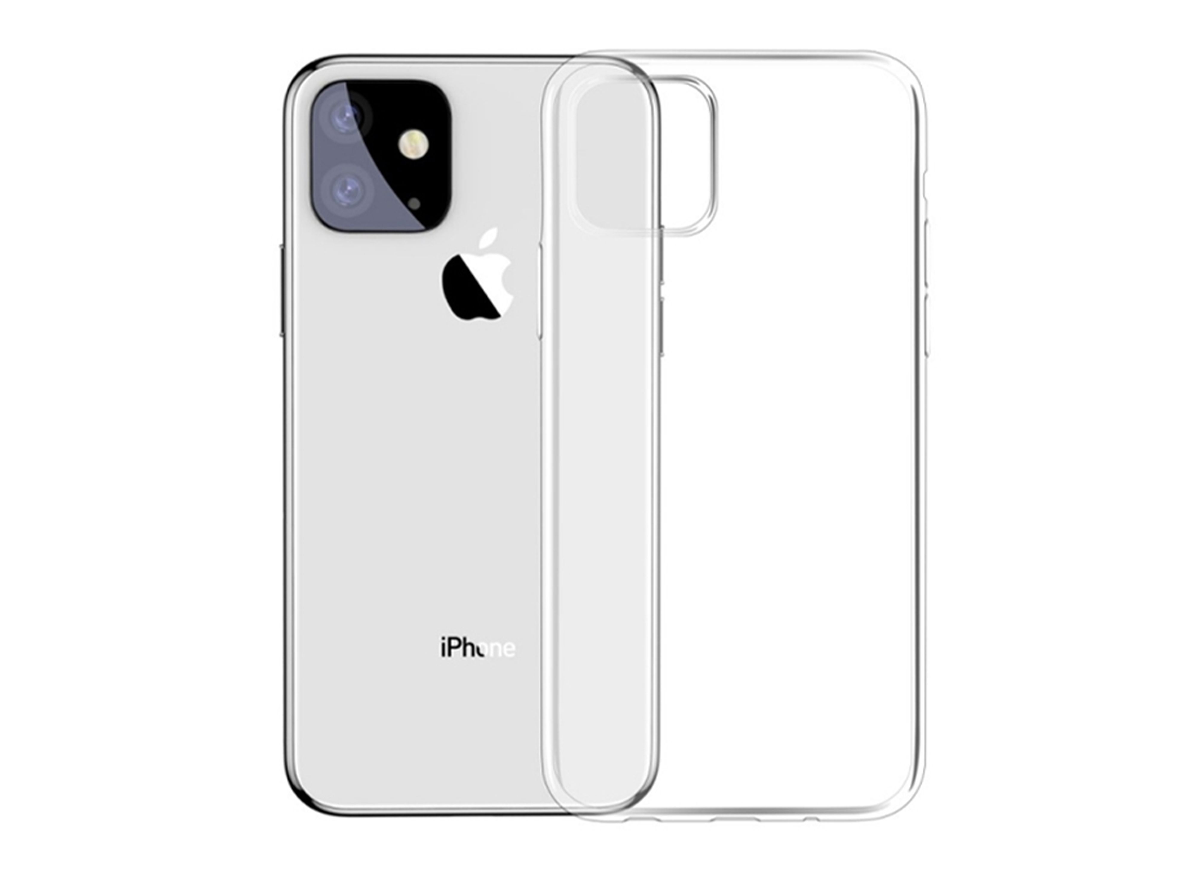 Силиконов прозрачен калъф гръб кейс MBX 1.8-2mm - iPhone 11 (6.1)