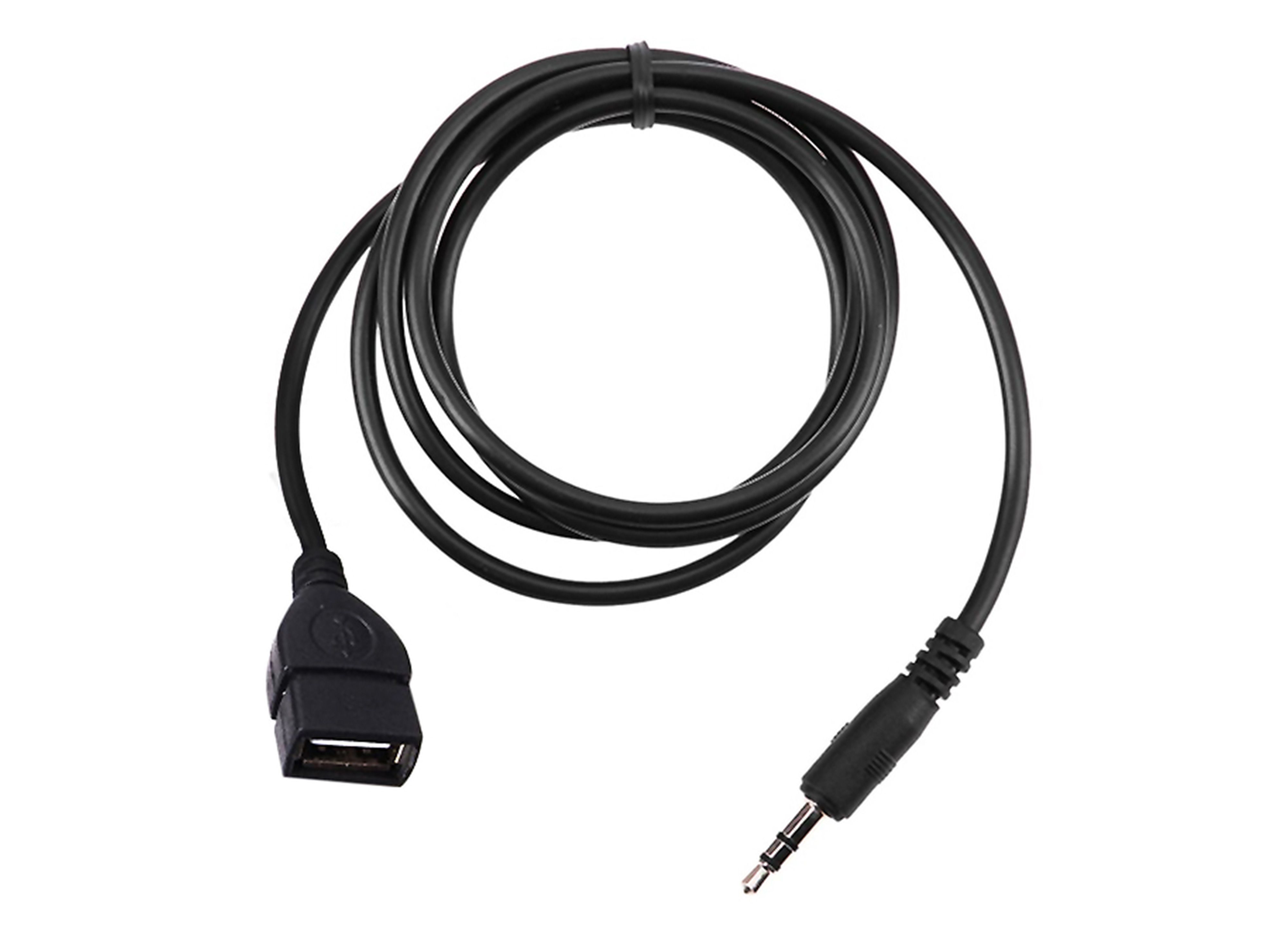Кабел AUX MBX - женско USB Към 3.5мм жак
