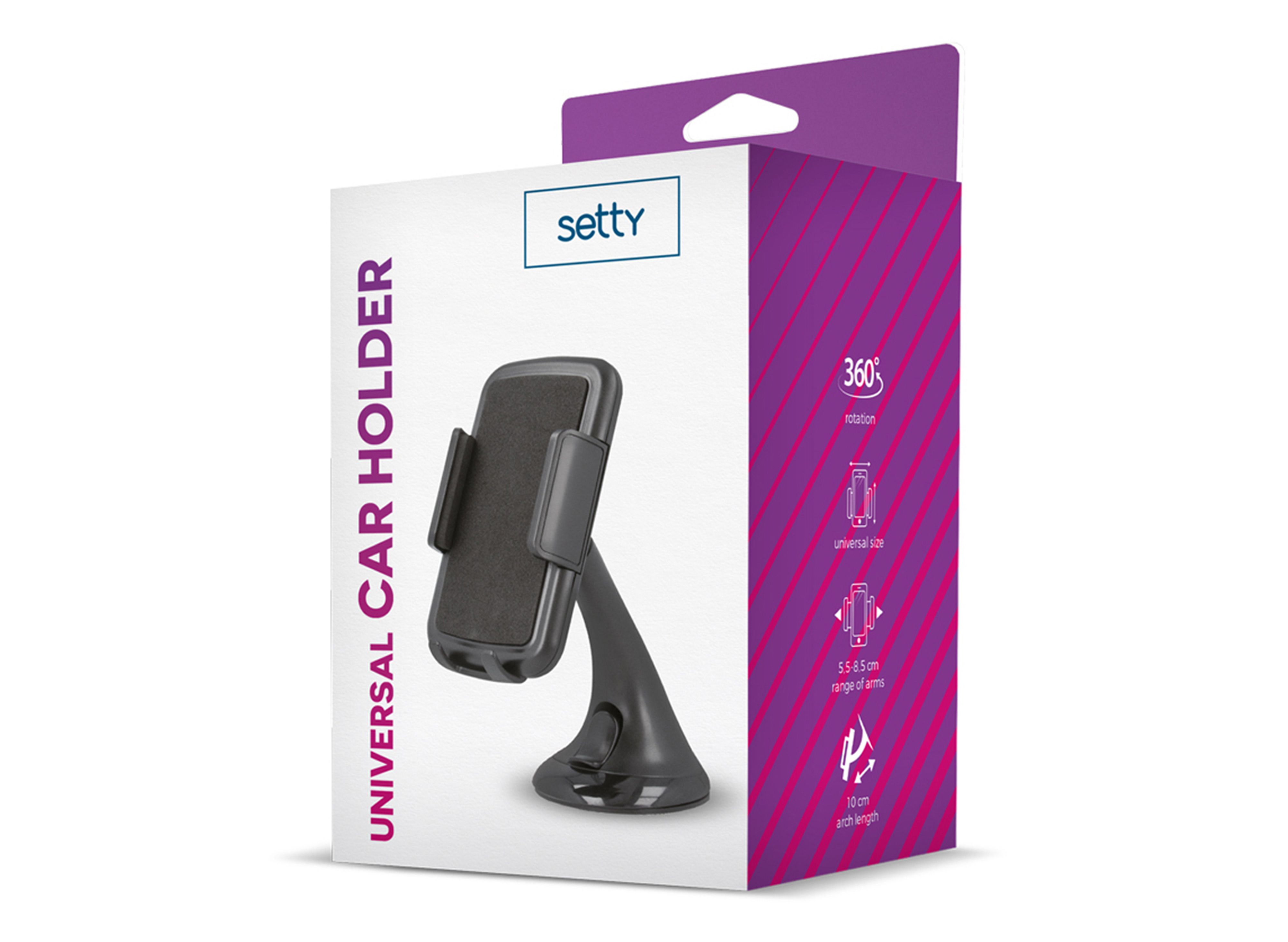 Стойка за кола Setty, черна