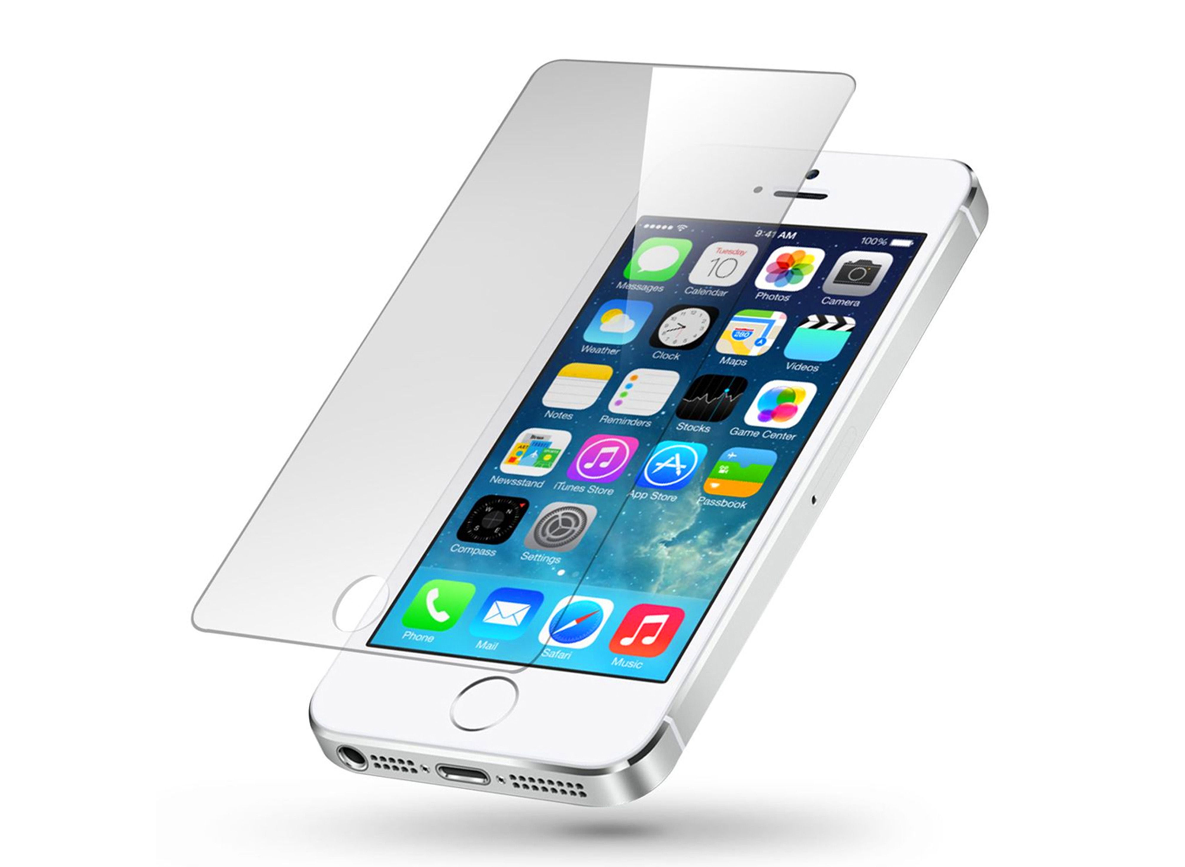 Стъклен протектор за дисплей MBX закалено стъкло - iPhone 5, 5s