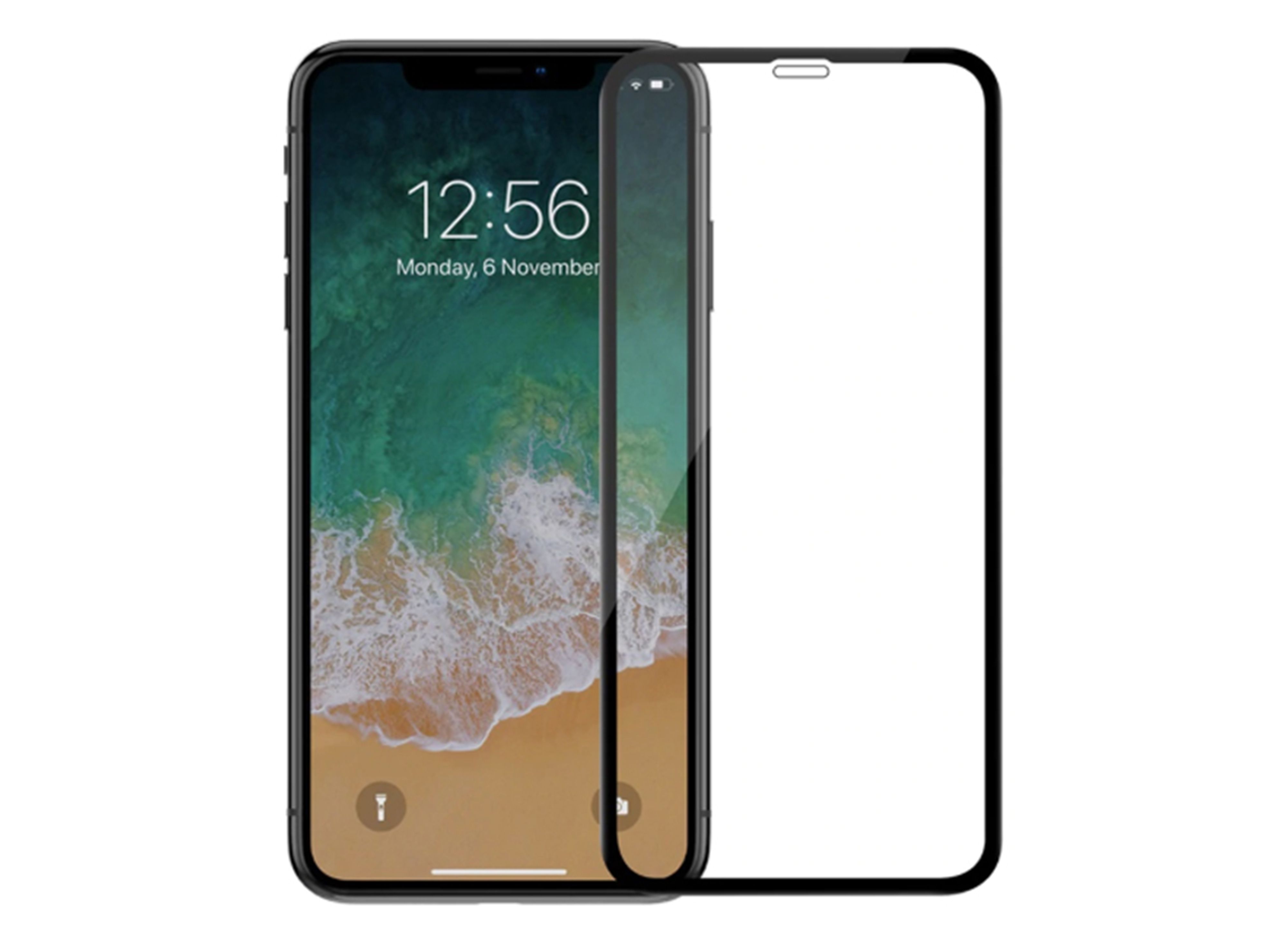 Стъклен протектор за дисплей MBX 5D Full - iPhone XS Max