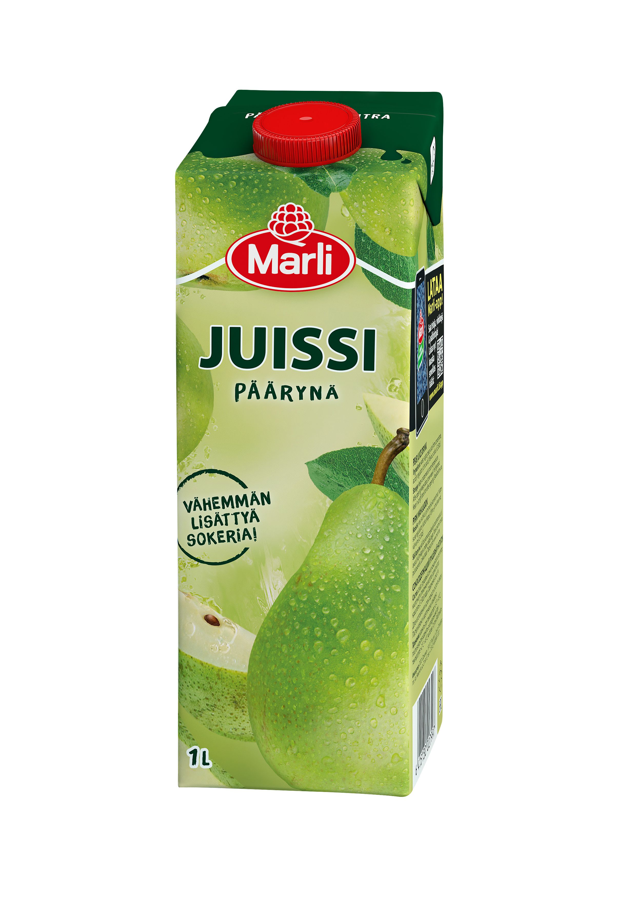 Marli Juissi Pear juice drink 1L delivery from Foodora Market Niittykumpu in