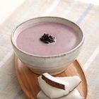 Drink with Black Glutinous Rice and Coconut for Nourishing (Chilled)