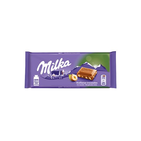 Milka Broken Hazelnuts Chocolate (Imported) 100g delivery near you ...