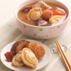 Chicken Soup with Dried Scallop, Abalone, Sea Whelk and Mushroom for Nourishing (Chilled)