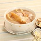Pork Soup with Fish Maw, Sea Coconut, Chuan Bei and Lily Bulb for Nourishing Lung (Reheated)