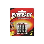 Eveready Super Heavy Duty AAA 1212bp4 4s