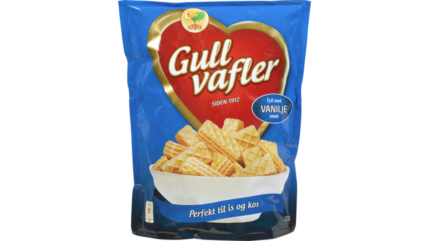 Gullvafler Vanilje | 250g