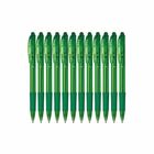 Pentel Wow Retractable Ballpoint Pen 0.7mm (Green Ink) | 1 box