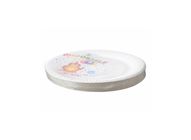 Mtrade Disposable 9" White Paper Plates | 1 pack