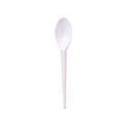 Mtrade Disposable 7" White Plastic Spoons | 1 pack
