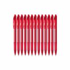 Pentel Wow Retractable Ballpoint Pen 0.7mm (Red Ink) | 1 box