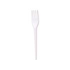 Mtrade Disposable 7" White Plastic Forks | 1 pack