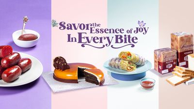 Lavender Food & Bakery -Elegant Square