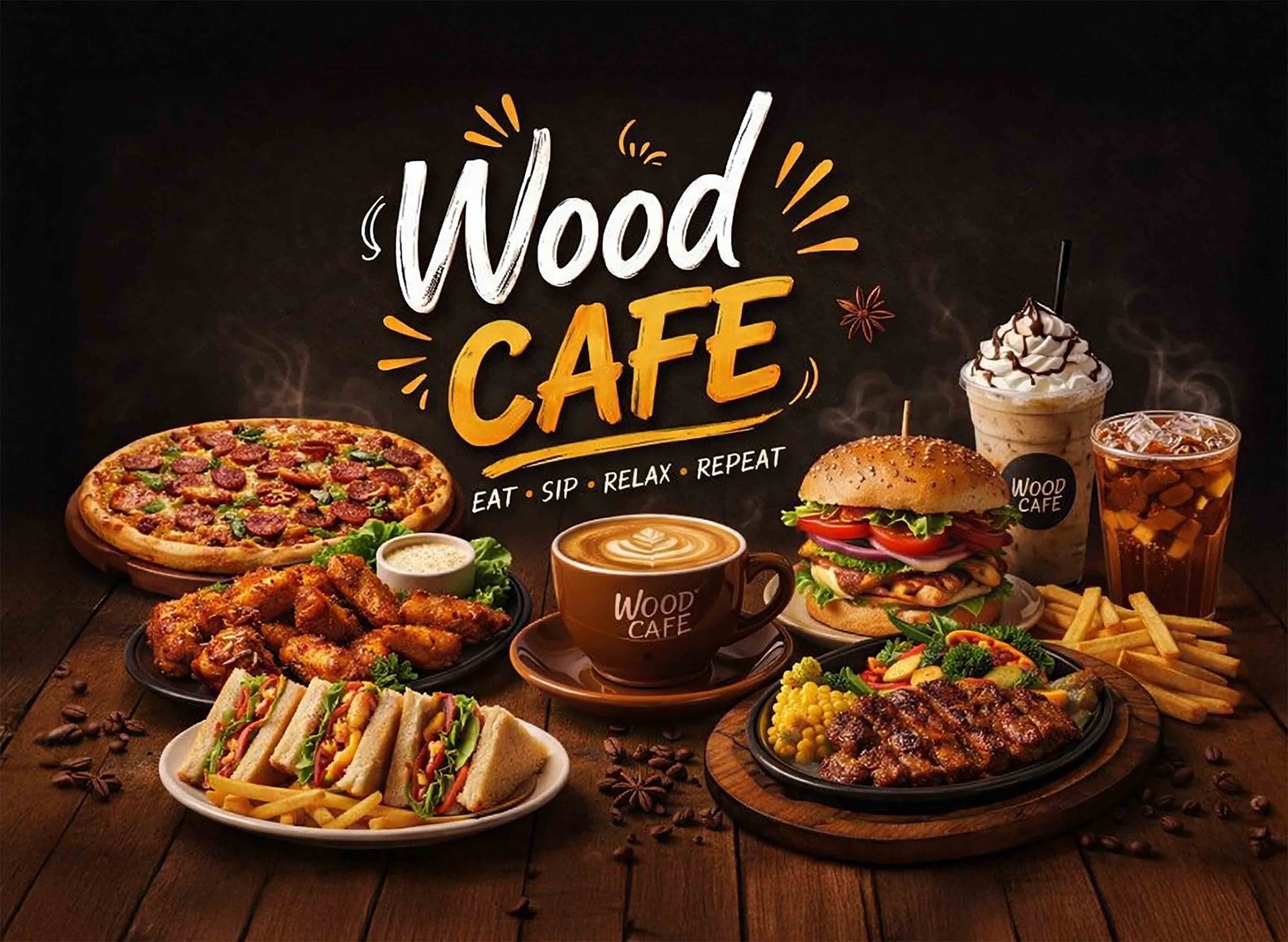 Wood Cafe vendor logo