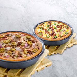 (Buy 1 Get 1) Medium BBQ Blast Pan Pizza FREE: Personal Pan BBQ Chicken Pizza