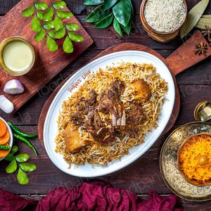 Basmati Kacchi with Borhani - 1:1