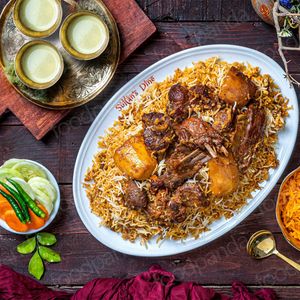 Basmati Kacchi with Borhani - 1:3
