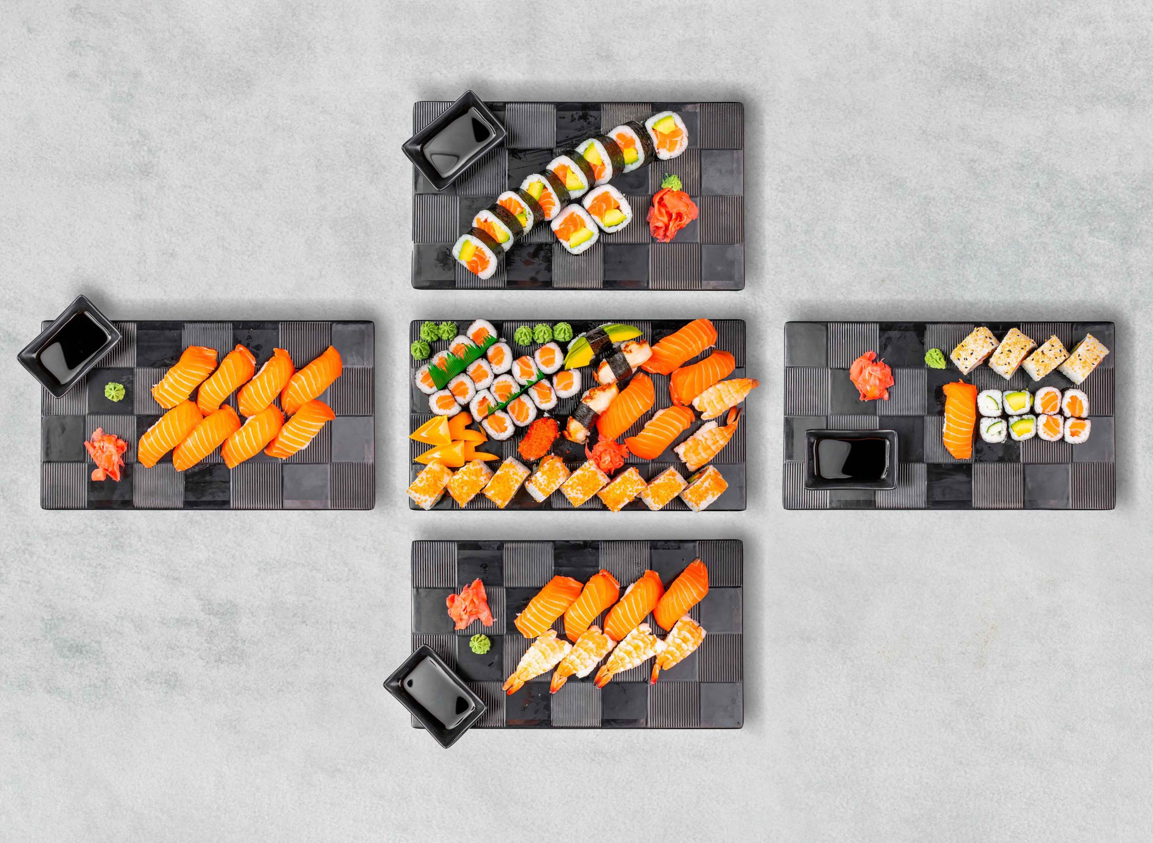 Sushi bar vendor logo
