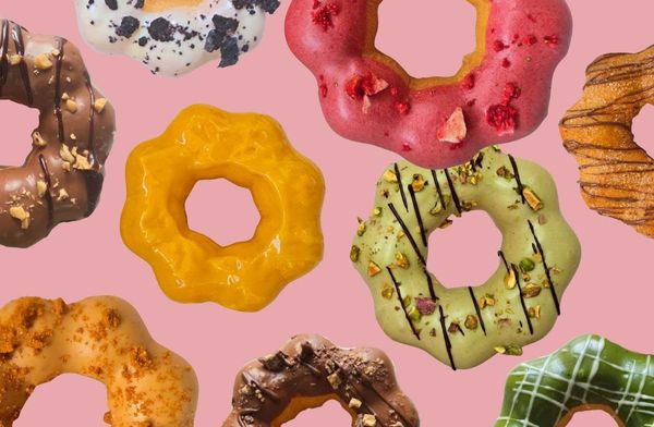 Matcha & Mochi donuts