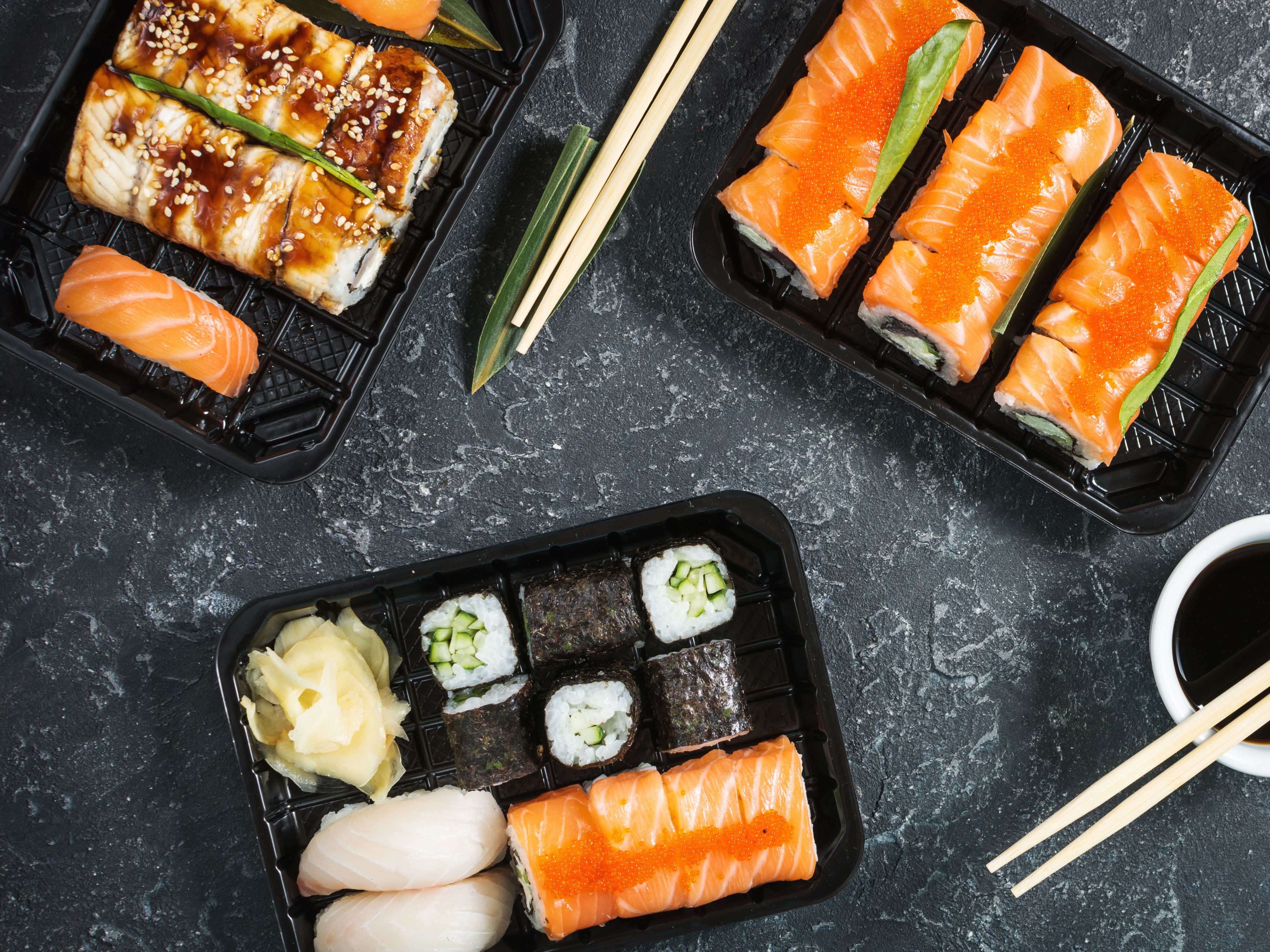 Wasabi - Running sushi & Asian food vendor logo