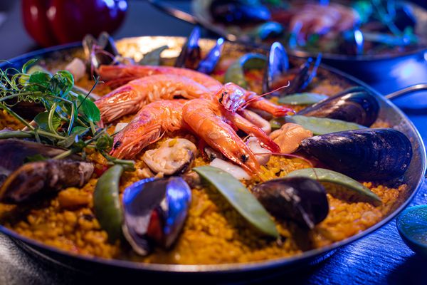 Gate restaurant by the sea