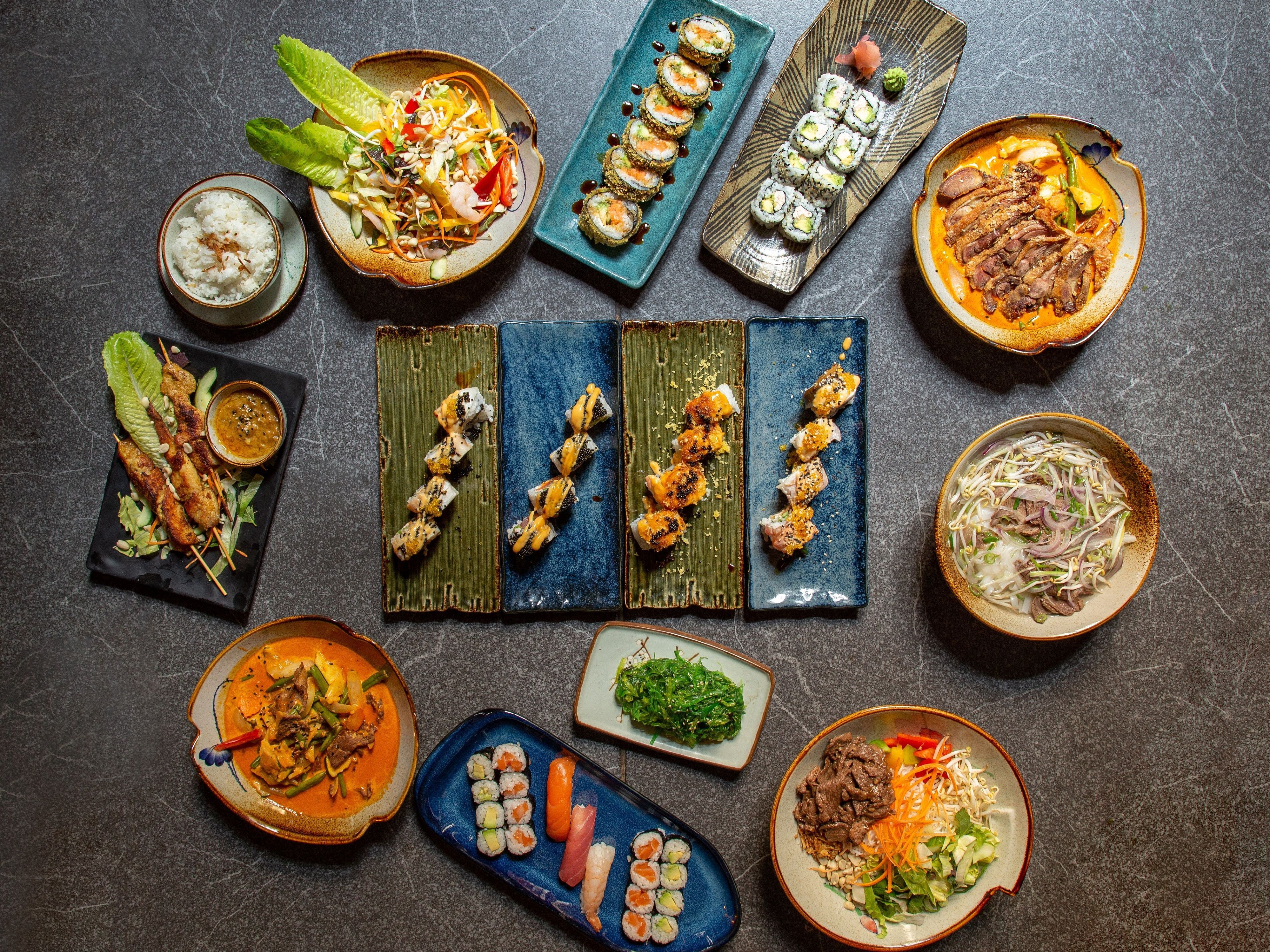 DuHa Sushi restaurant vendor logo
